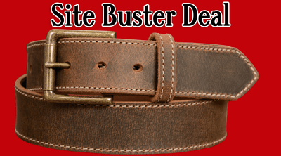 Black Friday Deals on Premium USA-Made Belts