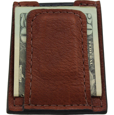 Men's Money Clip Leather Wallets, Made in USA