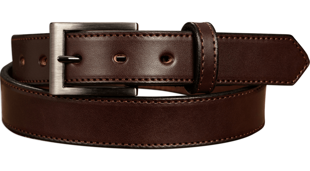 Classic Stitched Leather Belt